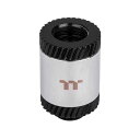 Thermaltake Pacific SF Female to Male 30mm Extender Silver Black G 1/4 メスーオス エクステンション シルバー/ブラック|CL-W393-CU00SL-A