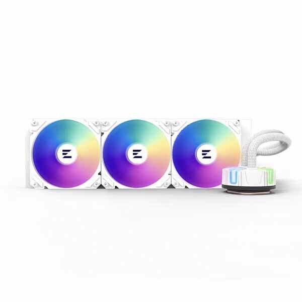 Rakuten - 【訳あり】【アウトレット特価・新品】ZALMAN Reserator5 Z36 ARGB White 120mmファン×3 水冷一体型CPUクーラー ホワイト｜Reserator5 Z36 ARGB White