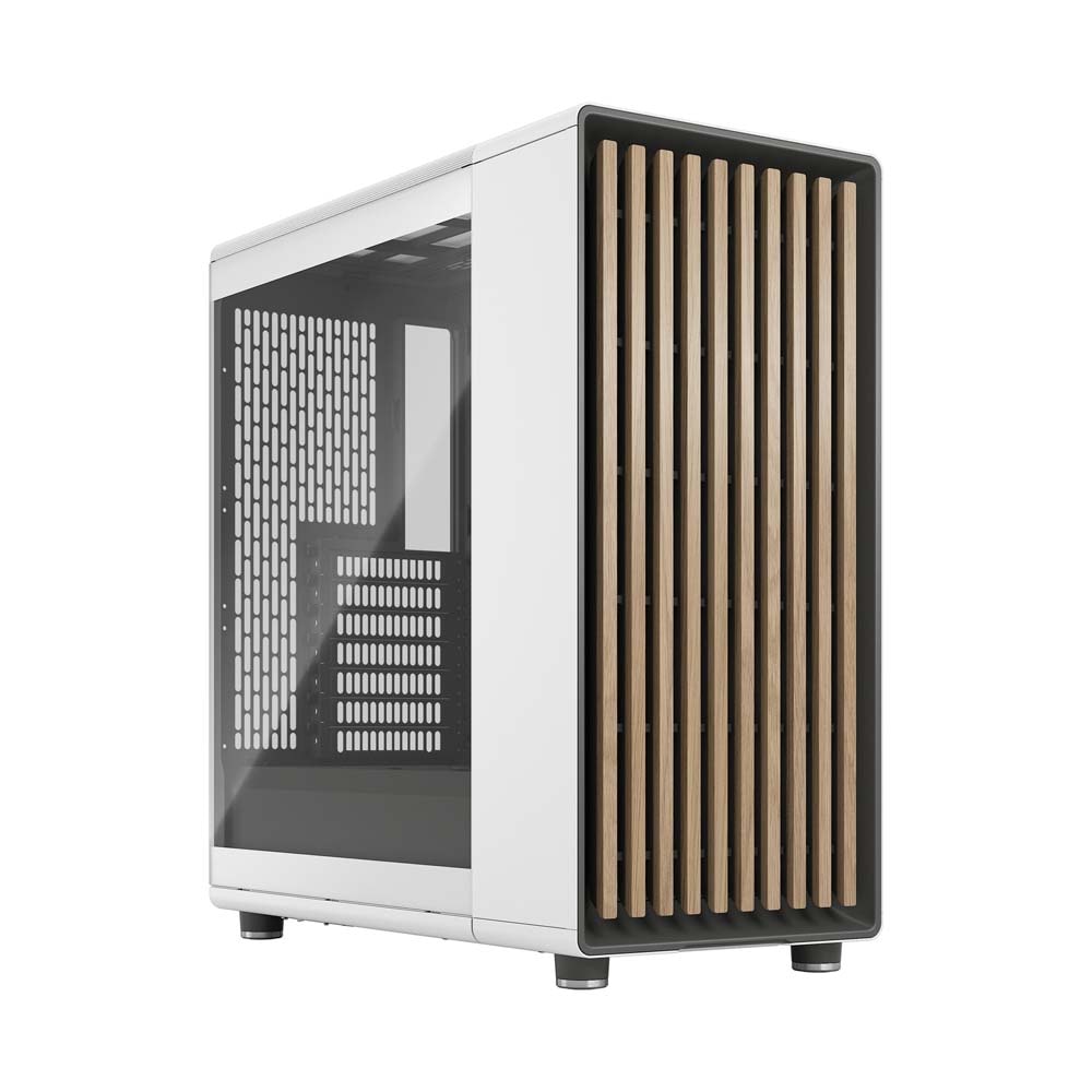 WiNDy - Fractal Design North Chalk White TG Clear ミドルタワー型PCケース ホワイト｜FD-C-NOR1C-04