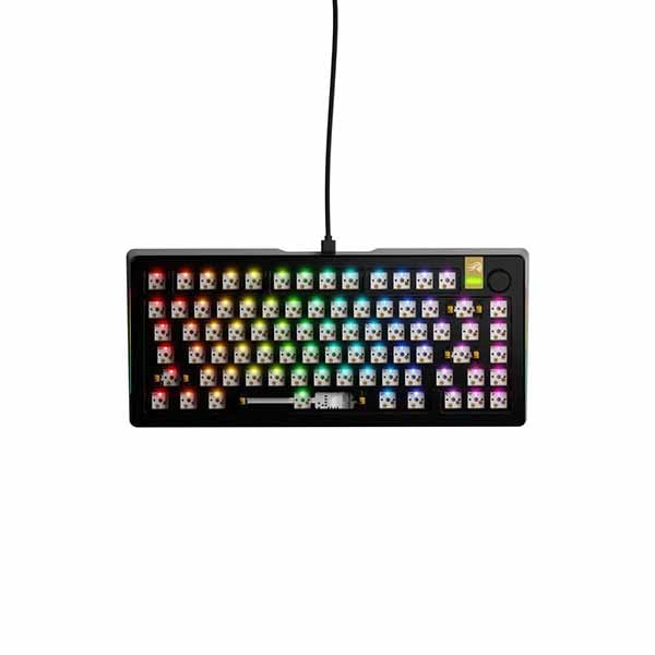樂天商城 - Glorious GMMK 3 PRO HE 75% Barebones Wired Black - US 75%キーボードベアボーン US配列 ブラック｜GLO-KB-GMMK3-PRO-75-BB-HE-W-BLK-US