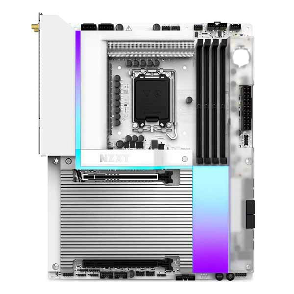 NZXT N9 Z890 ATXゲーミングWI-FI 7 マザーボード ホワイト｜N9-Z89XT-W1