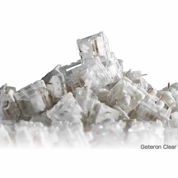 Rakuten - Glorious Gateron Clear (120) Gateron製キースイッチセット リニア｜GAT-CLEAR