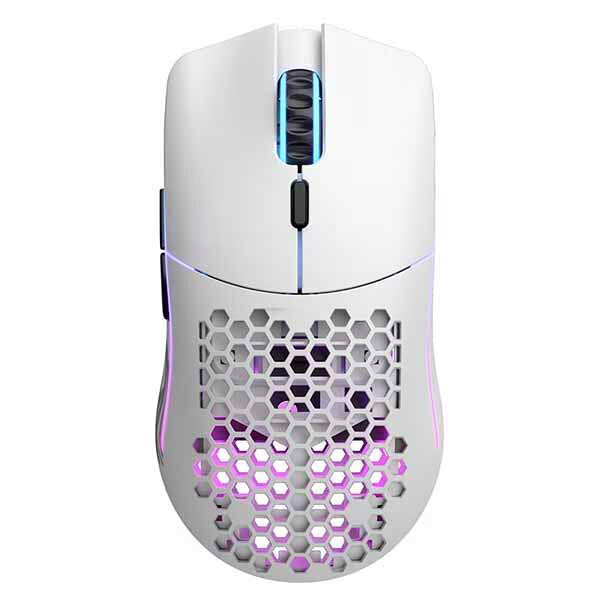 Glorious Model O Wireless - Matte White 有線でも利用可能なワイヤレスゲーミングマウス マットホワイト｜GLO-MS-OW-MW