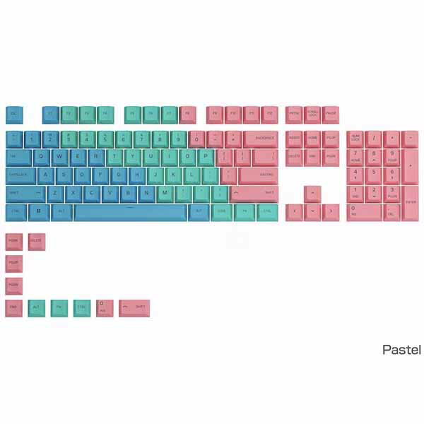 Rakuten - 【訳あり】【アウトレット特価・新品】Glorious PBT Pastel Key Caps キーキャップセット パステル｜GLO-KC-GPBT-P
