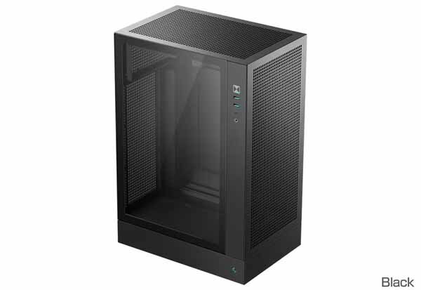 樂天商城 - Deepcool CH170 PLUS 倒立デザイン採用 ミニタワー型PCケース ブラック｜R-CH170-BKNGM0-G