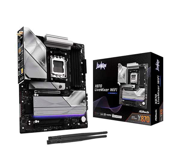 ASRock X870 LiveMixer WiFi マザーボード｜X870