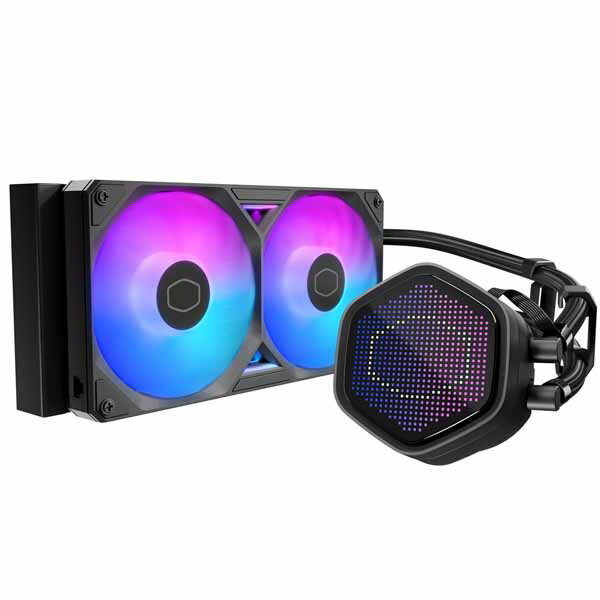 樂天商城 - Cooler Master ML 240 Atmos II Pixel LED 簡易水冷CPUクーラー ブラック｜MLX-D24M-A25SZ-P1