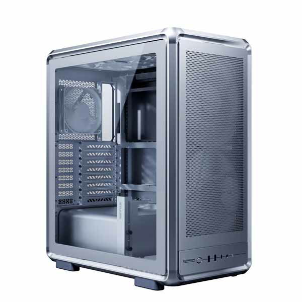 Cooler Master MasterFrame 500 Mesh Silver オープンフレーム型 ミドルタワーPCケース シルバー｜MF500M-SHNN-S00