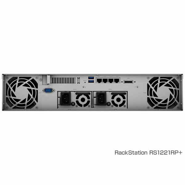 Synology RackStation RS1221RP+ 高性能2U8ベイNASサーバー - Image 3