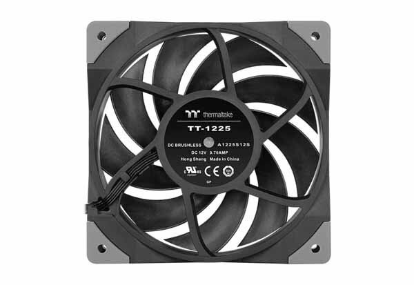 Thermaltake TOUGHFAN 12 2Pack ���Ű�PWM�ե��� LCP�Ǻ�Υե���֥졼�ɤ���2����ϥ��ɥ���å��٥���󥰤���ѡ�CL-F082-PL12BL-A