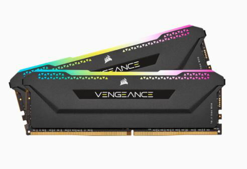 Corsair 16GB(2x8GB) DDR4 3600MHz(PC4-28800) DIMM VENGEANCE RGB PRO SL Black for AMD & IntelbCMH16GX4M2D3600C18