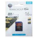 Team SDHCカード UHS-I U3 16GB｜HC016UHS03TG