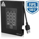 Apricorn Aegis Padlock Fortres USB3.0 暗証番号対応 ポータブルSSD 512GB|A25-3PL256-S512F(R2)(2)