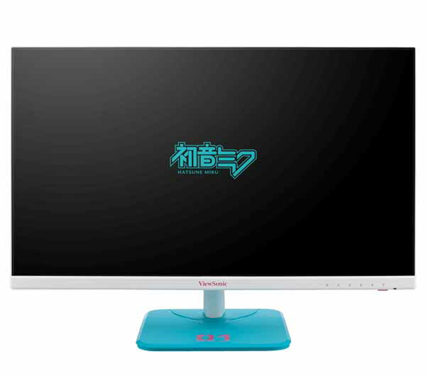 VIEWSONIC VA2456 HATSUNE MIKU Edition 初音ミクコラボ 23.8型IPSフルHD液晶ディスプレイ｜VA2456-MIKU