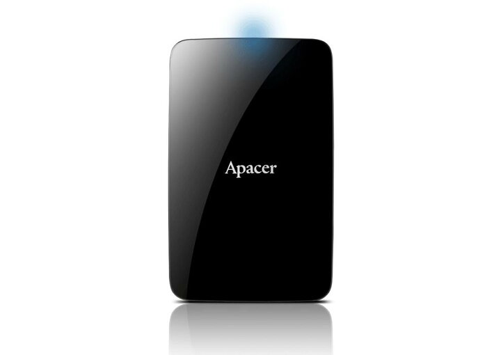 Apacer USB3.1（Gen1） AC233シリーズ 3TB ブラック ポータブルストレージ｜AP3TBAC233B-S