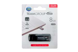 Team USBメモリ USB2.0 153 8GB｜U2008GC153BTG