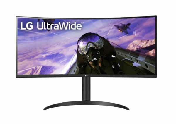 LG Electronics Game UltraWide 34インチ WQHD 3440×1440@160Hz対応曲面型ウルトラワイドモニター｜34WP65C-B