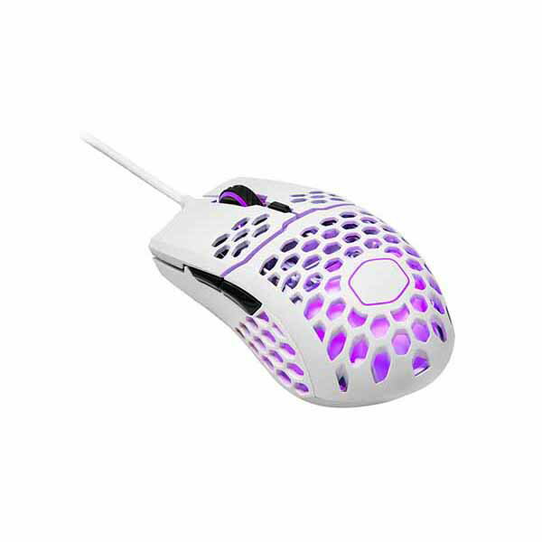 【訳あり】【アウトレット特価・新品】Cooler Master MasterMouse MM711 White Glossy ゲーミングマウス グロスホワイト｜MM-711-WWOL2