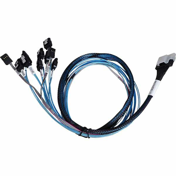 Use for traditional 6Gb/s SAS/SATA connections. Usually backplanes designed to support SAS/SATA only and SAA/SATA drivers use SATA connectors. [仕様] Length： 1M To ARID Adapter： x8 SFF-8654 To Drives/Backplane： Eight SATA JAN：4537694306522ケーブル/コネクタ/変換・延長アダプタ > PC内部パーツ系 > 変換アダプター/ケーブル > SATA - 内部SAS/ペリフェラル