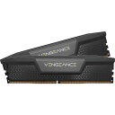 Corsair 32GB(16GBx2) DDR5 6200MHz (PC5-49600) 36-39-39-76 UDIMM VENGEANCE ブラック PCB 1.3V|CMK32GX5M2B6200C36
