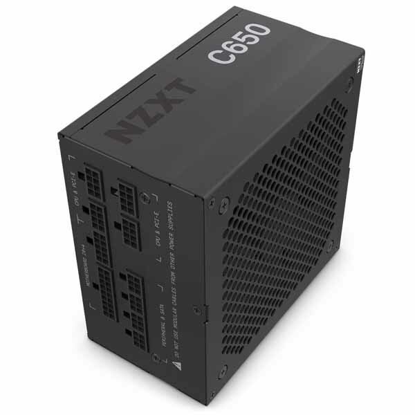 NZXT C650 電源ユニット 80Plus Gold 認証 定格650W出力 ｜PA-6G1BB-JP