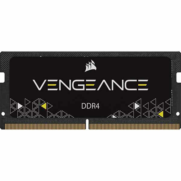 Corsair 8GB(8GBx1) DDR4 3200MHz (PC4-25600) 22-22-22-53 SODIMM Unbuffered ブラック PCB 1.2V｜CMSX8GX4M1A3200C22