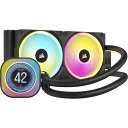 Corsair iCUE LINK H100i LCD 120mmファン×2 iCUE LINK対応 水冷一体型CPUクーラー ブラック|CW-9061007-WW(2)