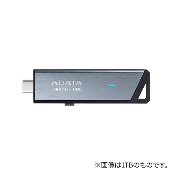 ADATA UE800 USBフラッシュドライブ 512GB USB3.2Gen1 シルバー｜AELI-UE800-512G-CSG