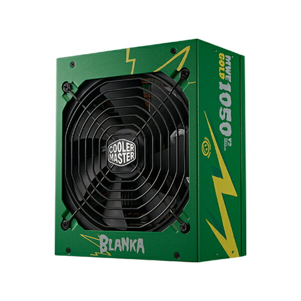 Cooler Master MWE Gold 1050 V2 Full Modular ATX 3.0 SF6 Blanka ストリートファイター6 コラボレー..