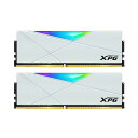 ADATA XPG SPECTRIX D50 DDR4 RGB 32GB(16GBx2) DDR4 3600MHz(PC4-28800) U-DIMM DUAL COLOR BOX ホワイト|AX4U360016G18I-DW50