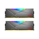 ADATA XPG SPECTRIX D50 32GB(16GBx2) DDR4 3600MHz(PC4-28800) U-DIMM RGB DUAL COLOR BOX TUNGSTEN GREY|AX4U360016G18I-DT50