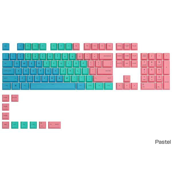Glorious PBT Pastel Key Caps キーキャップセット パステル｜GLO-KC-GPBT-P