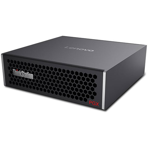 Lenovo ThinkStation PGX (storage 4TB/3Y wty) 手のひらサイズの高性能AIワークステーション｜30KLS00..