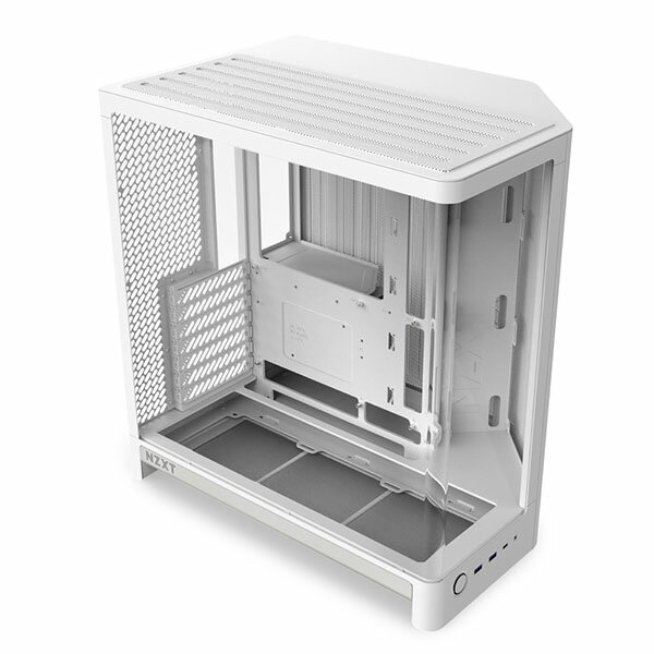 樂天商城 - NZXT H6(2026) White ミドルタワーPCケース ホワイト｜CC-H62FW-01