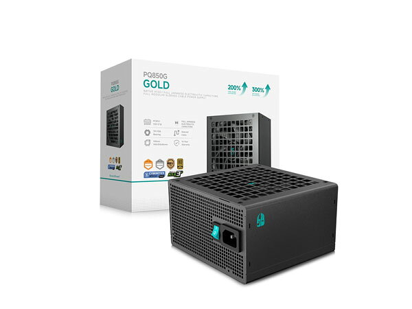 樂天商城 - GamerStorm PQ850G 電源ユニット 850W ブラック ATX3.1 PCIe5.1対応 ブラック｜R-PQ850G-FD1B-JGJP-V1