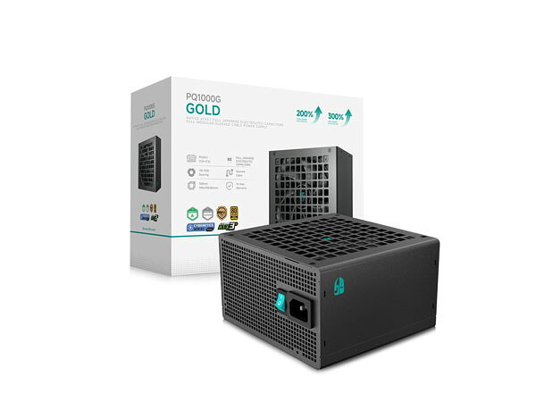 樂天商城 - GamerStorm PQ1000G 電源ユニット 1000W ブラック ATX3.1 PCIe5.1対応 ブラック｜R-PQA00G-FD1B-JGJP-V1