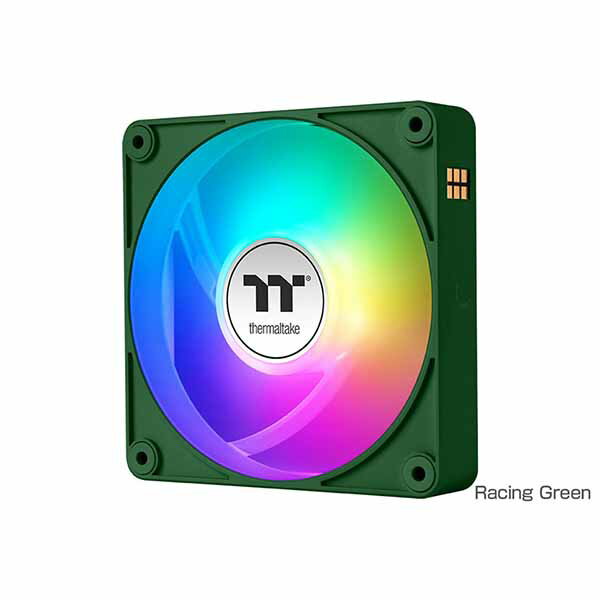 Rakuten - Thermaltake CT120 EX ARGB Sync PC Cooling Fan 3 Fan Pack -Racing Green- 120mmファンx3 レーシンググリーン｜CL-F220-PL12RG-A