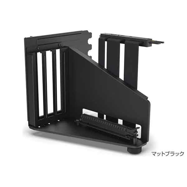 Rakuten - NZXT H5/H7/H9シリーズ用 垂直型GPUホルダー&ライザーケーブル(PCIE4.0 x 16) ブラック｜AB-RH175-B1