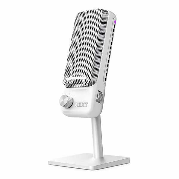 樂天商城 - NZXT CAPSULE ELITE WIRED USB MICROPHONE - WHITE コンデンサーマイク ホワイト｜AP-PUMIC-W1