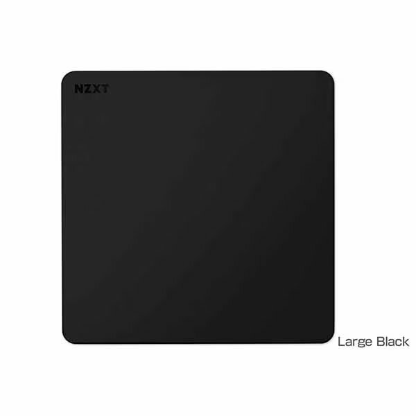 Rakuten - NZXT ZONE Mousepad - 400x400mm Large Size - Black ゲーミングマウスパッド ブラック｜MM-LRGSP-BK