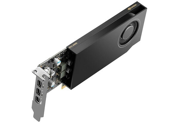 NVIDIA RTX A1000 8GB (ATX) Retail Ampereアーキテクチャ採用のグラフィックボード｜900-5G172-2580-000