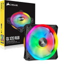 Corsair iCUE QL120 RGB 120mm PWM Single Fan it@ݗpj120mmt@bCO-9050097-WW