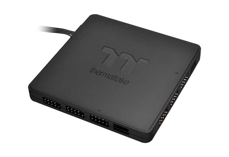 【訳あり】【アウトレット特価・新品】Thermaltake TT Sync Controller TT Premium Edition LEDコントローラー｜CL-O015-PL00BL-A