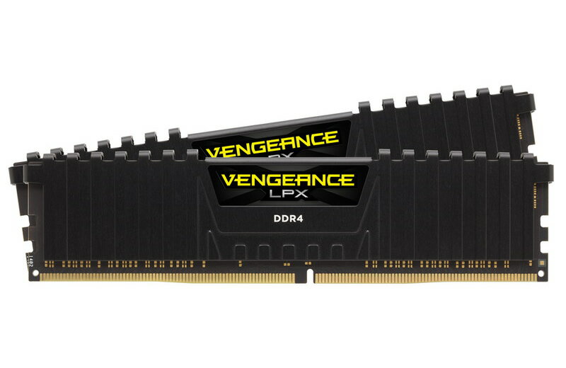 Corsair 32GBi16GBx2j DDR4 2666MHz(PC4-21300) Unbuffered DIMM 16-18-18-35 Vengeance LPXbCMK32GX4M2A2666C16