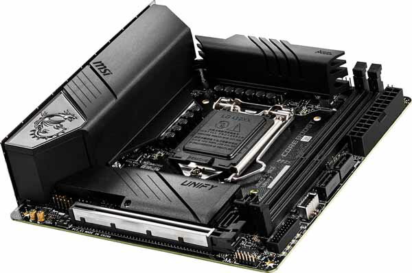 Msi Meg Z490i Unify Mini Itxマザーボード Pc4u 店