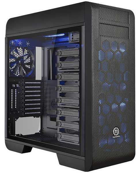 Thermaltake Core V71 TG 強化ガラスパネルを搭載フルタワー型PCケース｜CA-1B6-00F1WN-04