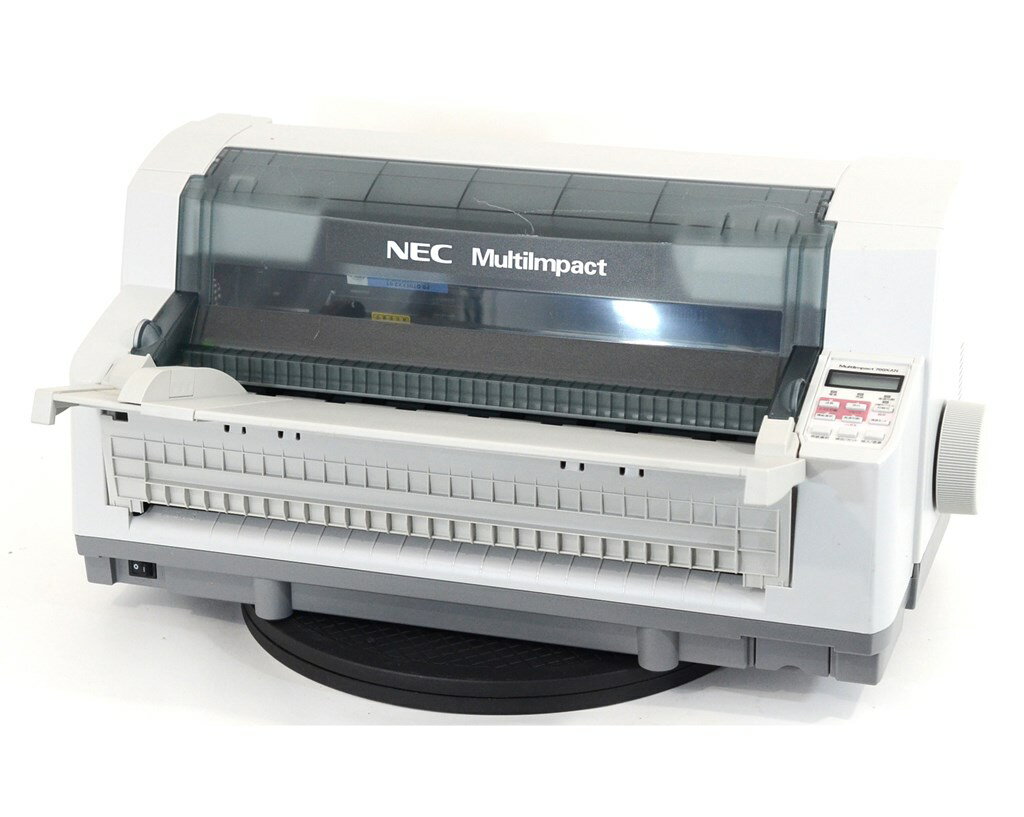 NEC ドットインパクトプリンター MultiImpact700XANPR-D700XAN 伝票 複写 水平型 パラレル LAN 30日保証 送料無料