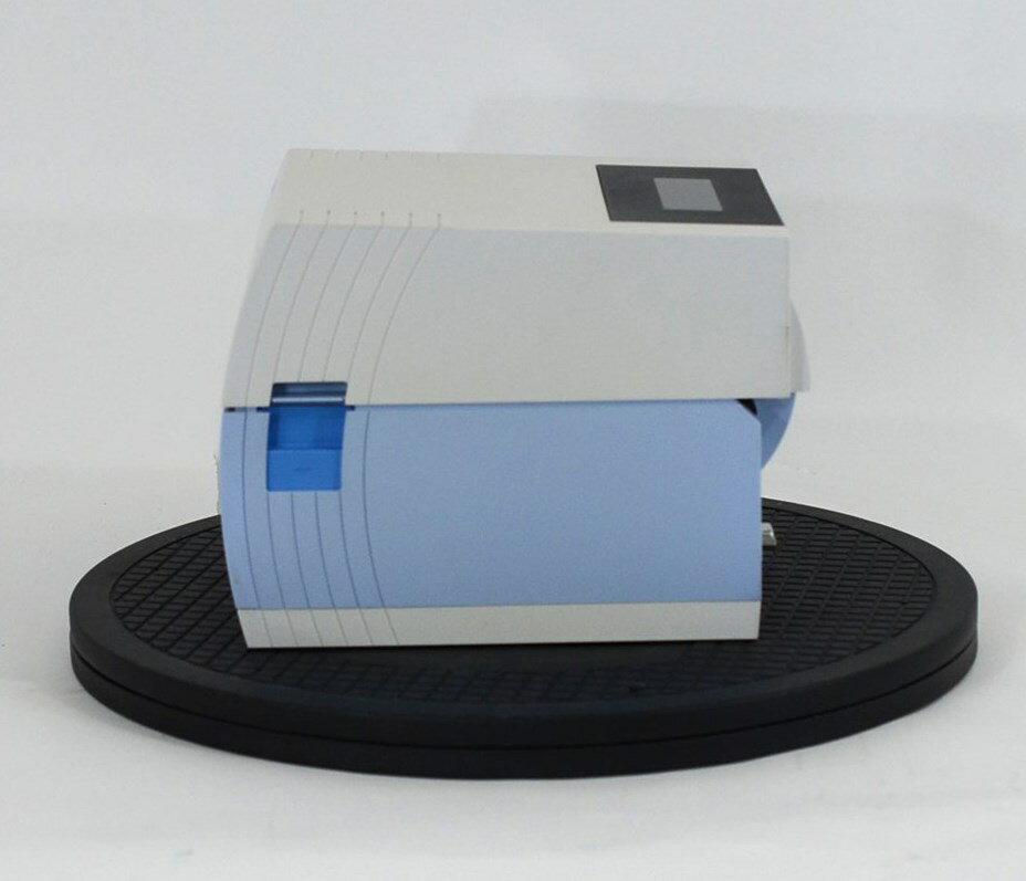 【中古・カッター付き】SATO オートカッター 感熱方式 ／ 熱転写方式 兼用 ラベル プリンター L'esprit(レスプリ) R412V-ex STD LAN USB シリアル 30日保証 送料無料