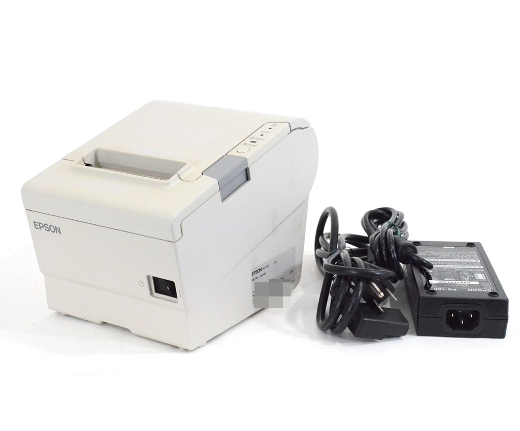 【中古】EPSON レシートプリンター TM-T885（TM-T88V） M244A 80mm サー ...