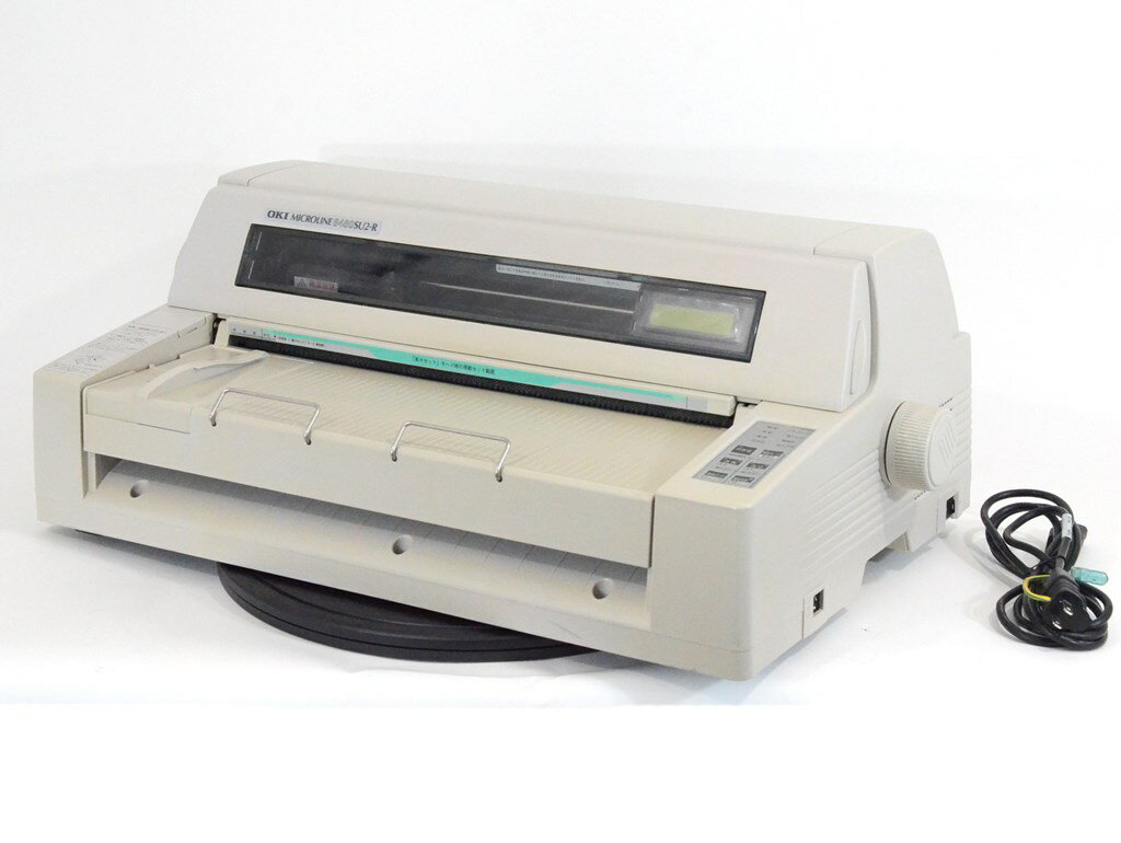沖データ OKI マイクロライン OKI MICROLINE 8480SU2-R Amazon | OKI MICROLINE 高速水平ドットインパクトプリンタ 8480SU2-R